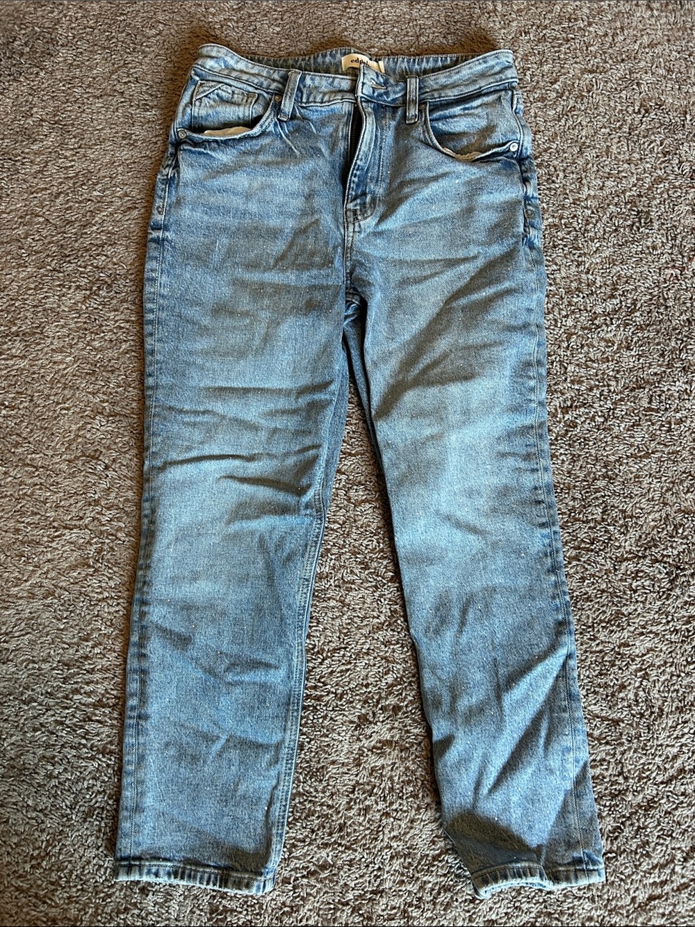 Classic High-Rise Light Blue Women's Jeans